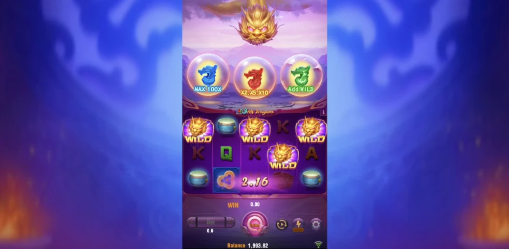 3 Pot Dragons Slot